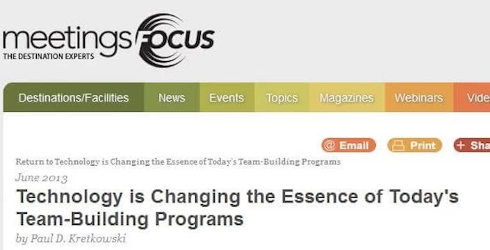 Technology is changing the essence of today's team programs.