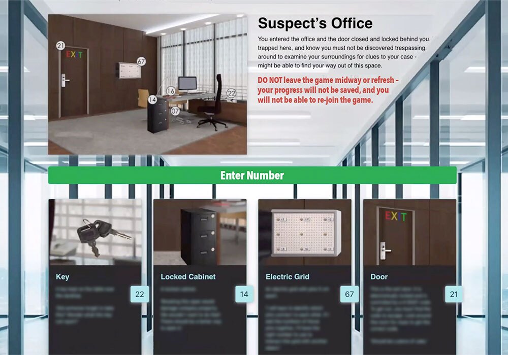 A web page showing different types of office equipment.