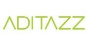 Aditaz logo on a white background.