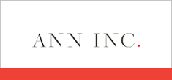 The logo for ann inc.