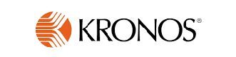Kronos logo on a white background.