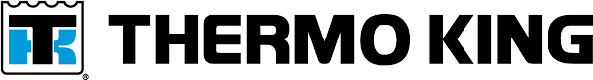 The thermo king logo on a white background.