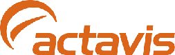 Actavis logo on a white background.