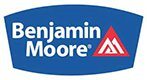 Benjamin moore logo on a white background.