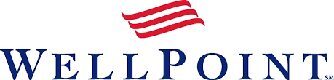 Wellpoint logo on a white background.