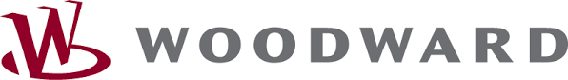 A logo with the word woodward on it.