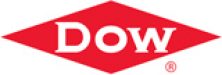 The logo for dow.