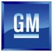 Gm logo on a blue square.
