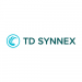 Td synnex logo on a white background.