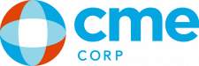 The logo for cme corp.