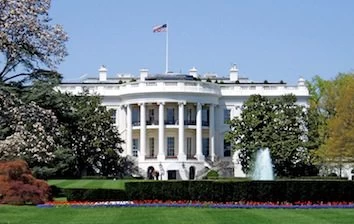The team building activities in the White House in Washington, DC.