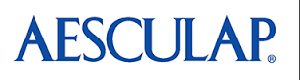 Aesculap logo on a white background.