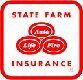 State farm life insurance logo.
