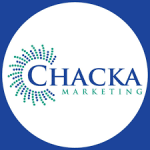 The logo for Chaka Marketing, specializing in corporate events in Tampa, FL.