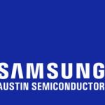 Samsung Austin Semiconductors logo in the vibrant city of Austin.
