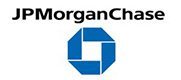Jp morgan chase logo on a white background.