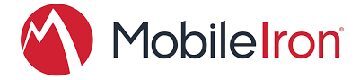 Mobile iron logo on a white background.