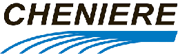 A logo with the word cheniere on it.