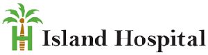 Island hospital logo on a white background.