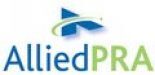 Allied pra logo on a white background.