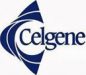 Celgene logo on a white background.