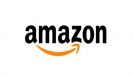 The amazon logo on a white background.