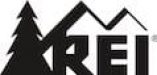The logo for rei.