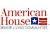 American house senior living communities logo.