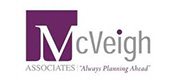 The logo for mcveigh associates.