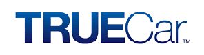 The truecar logo on a white background.