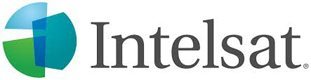 The logo for intelsat.