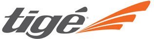 A logo with the word tiger on it.