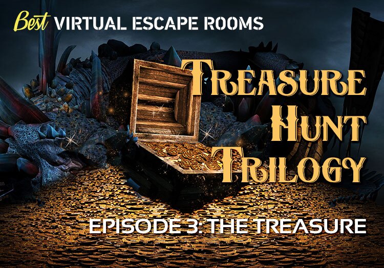 Virtual escape rooms treasure hunt trilogy episode the treasure.