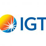 The igt logo on a white background.