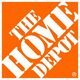 The home depot logo.