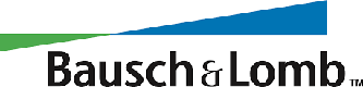 The logo for bausch & lomb.