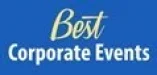 The logo for best corporate events.