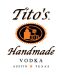 The logo for tito's handmade vodka.