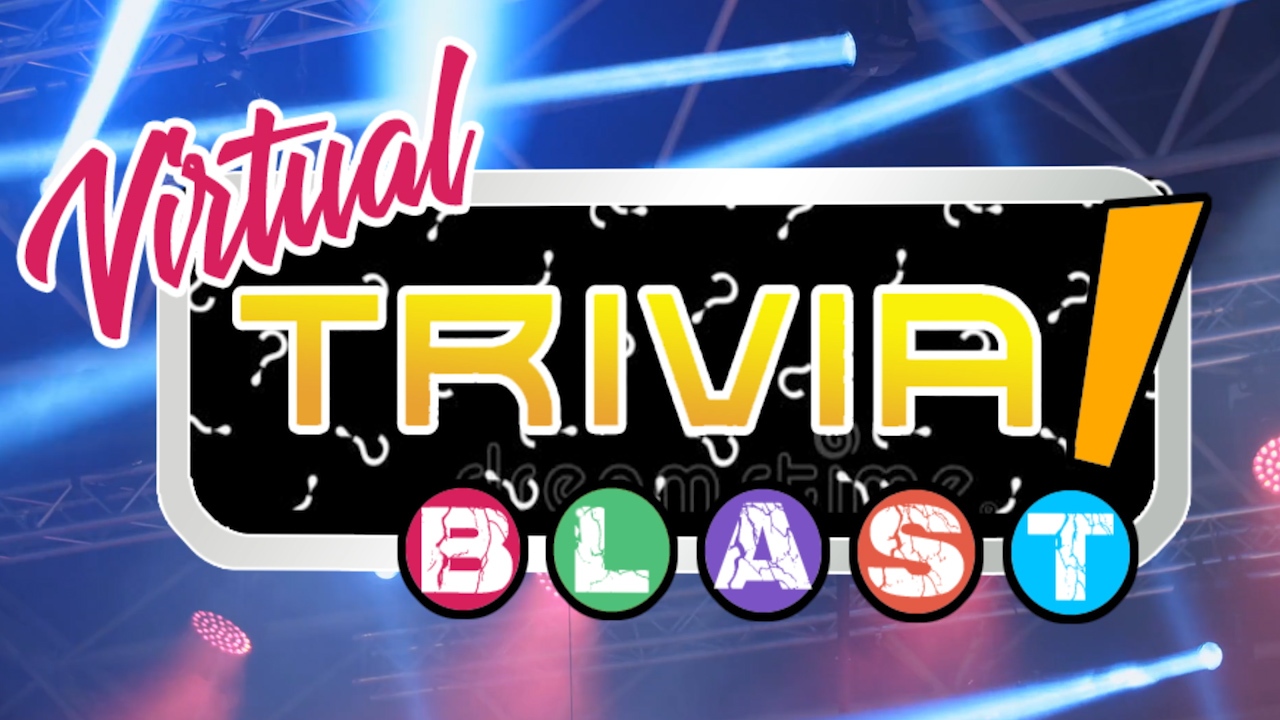 A sign with text and colorful lights.