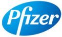 Pfizer logo on a white background.