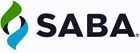 The saba logo on a white background.