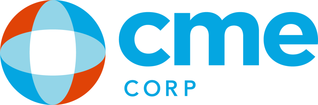 The logo for cme corp.