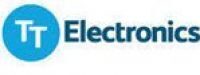 TT T electronics logo on a white background.